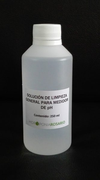 Solución de limpieza para medidor de pH -250 ml